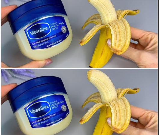 The Banana-Vaseline Mix: A Hidden Gem for Skin Care