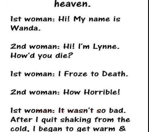 When Two Women were talking about How They Died? – Here’s What They Had To Say LOL