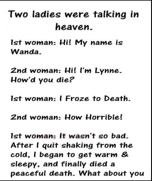 When Two Women were talking about How They Died? – Here’s What They Had To Say LOL