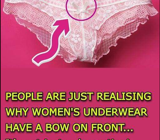 Why Women’s Underwear Have A Bow On Front