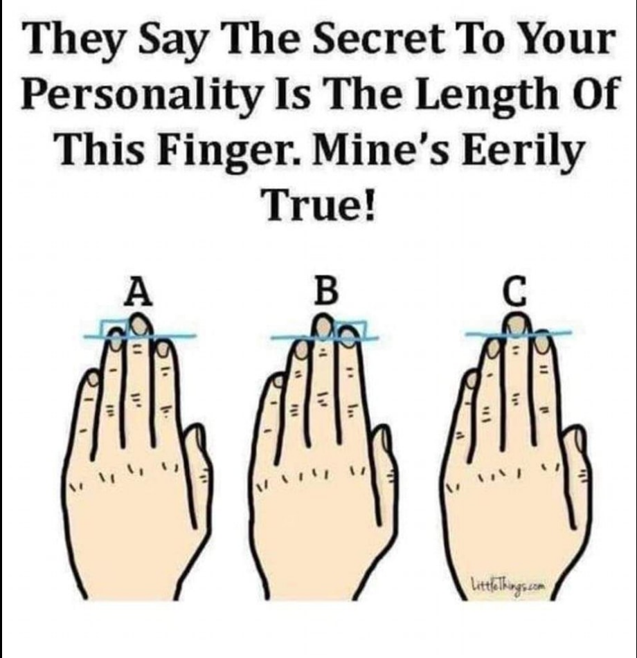 What Does Finger Length Reveal About Your Personality