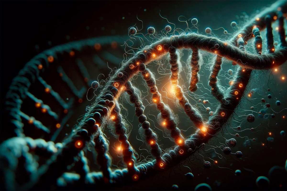 The Discovery of Dark DNA